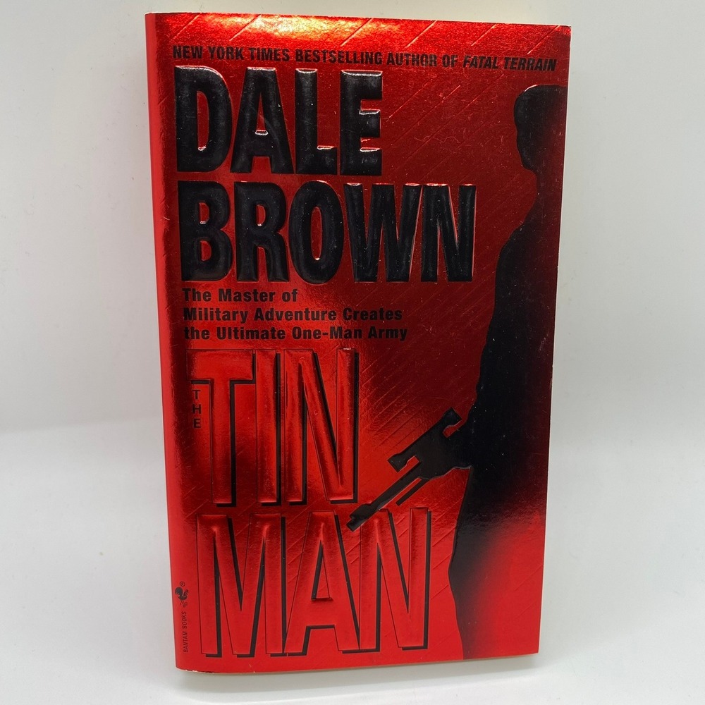 Dale Brown The Tin Man Adult OS Red Good Military Techno-Thriller Paperback